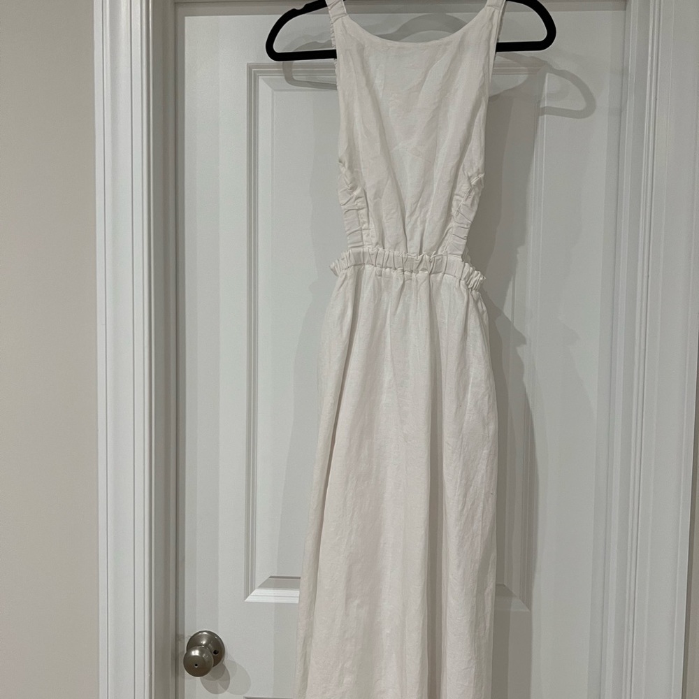 White Midi Dress